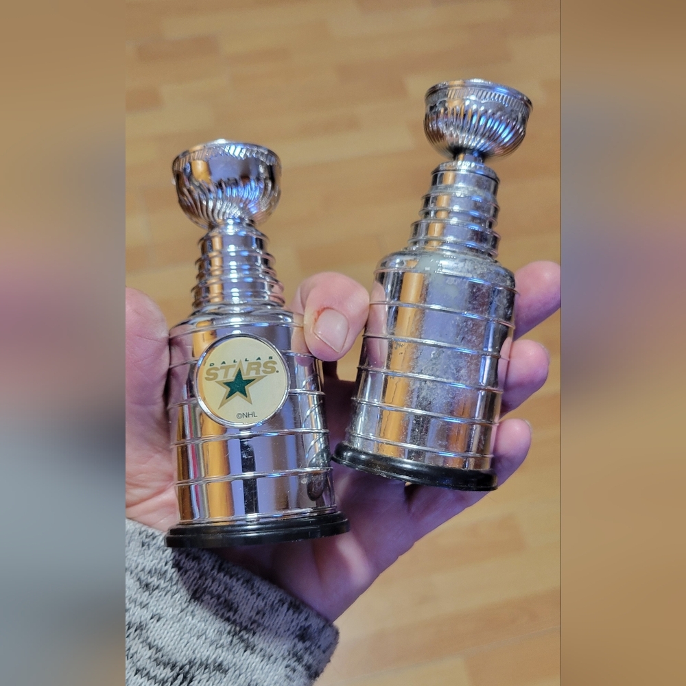 NHL Stars Silver Trophy Set